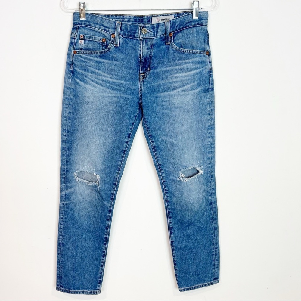 AG ADRIANO GOLDSCHMIED EX BOYFRIEND SLIM JEANS WOMENS SZ 27R